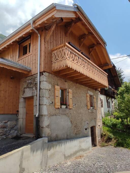 L'Echappee Belle En Montagne - Site Location-Chalet Mieussy Buitenkant foto