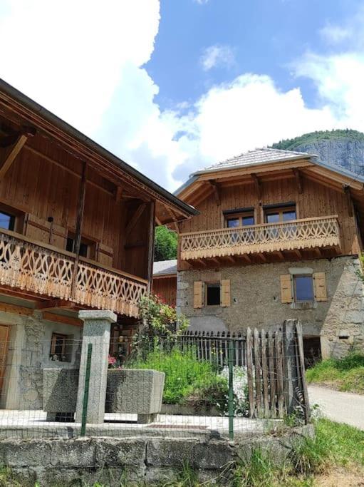 L'Echappee Belle En Montagne - Site Location-Chalet Mieussy Buitenkant foto